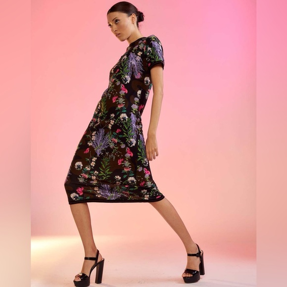 NWT Cynthia Rowley Raya T-shirt Dress - Picture 5 of 9